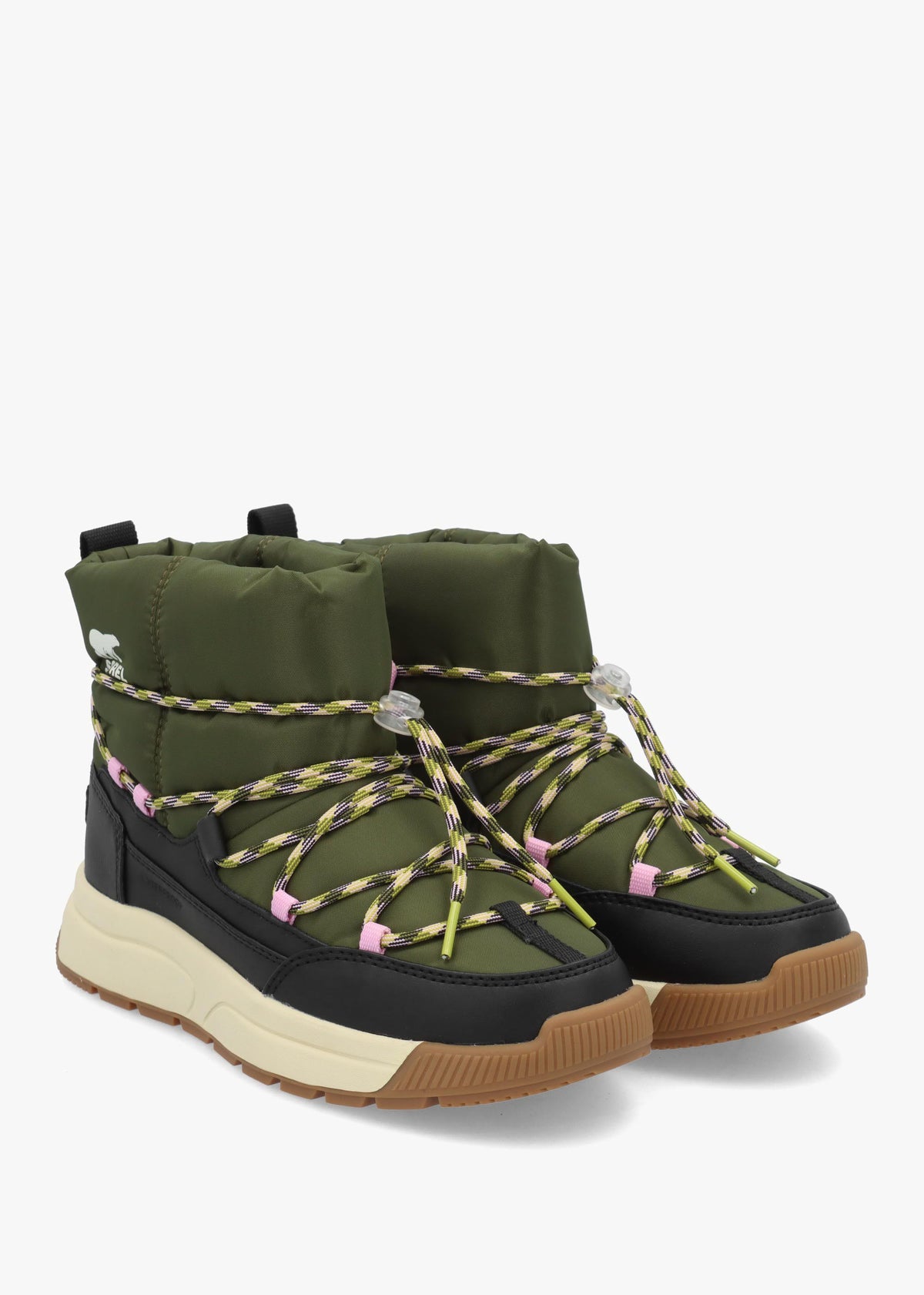 Sorel Women's Whitney™ III Green Slip-On Waterproof Boots