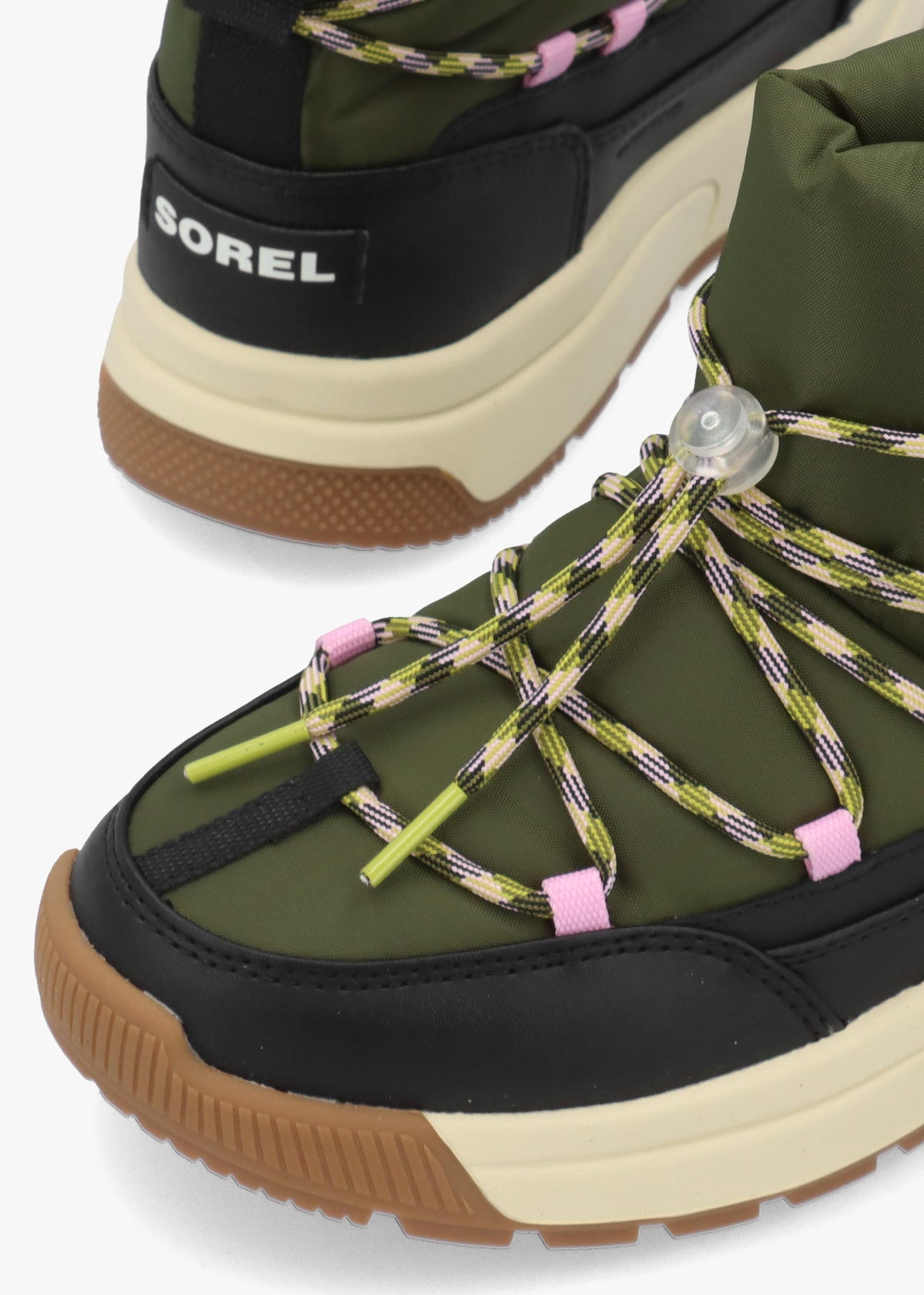 Sorel Women's Whitney™ III Green Slip-On Waterproof Boots