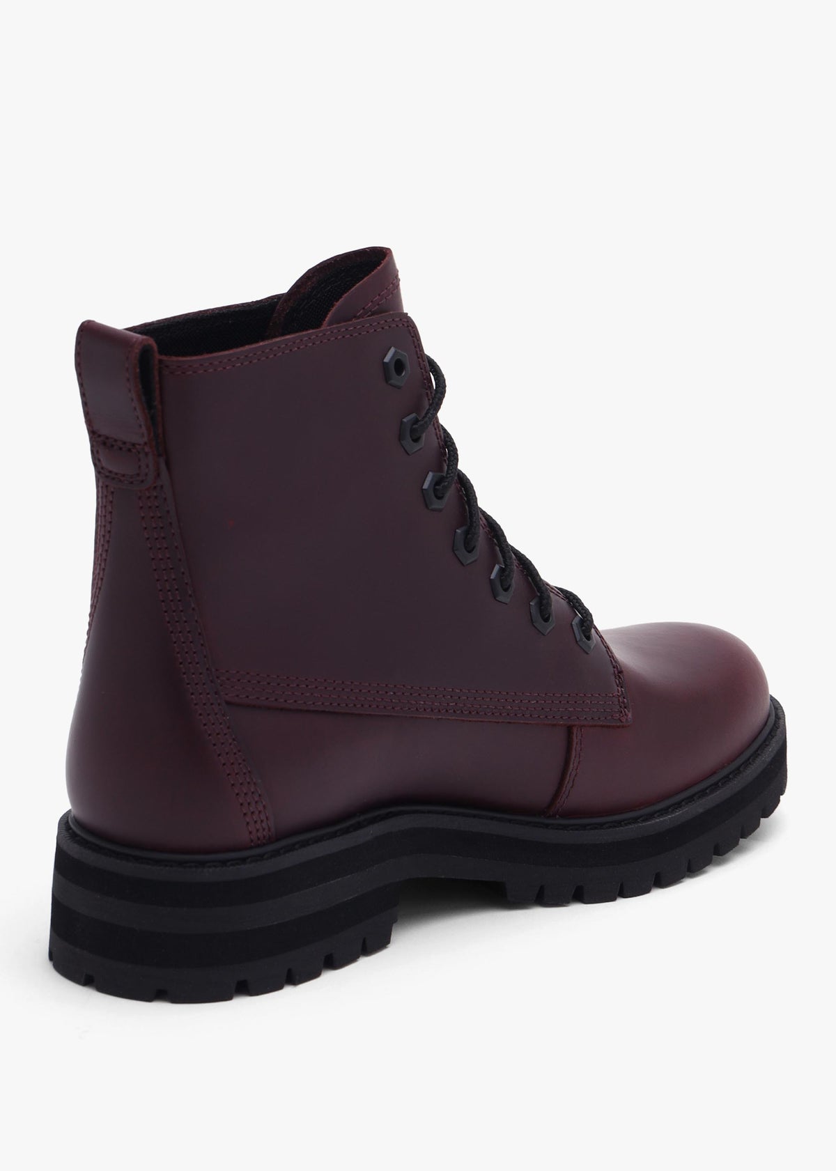 Timberland Women’s Britton Drive Burgundy Leather Ankle Boots
