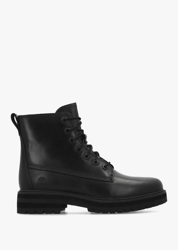 Timberland Women’s Britton Drive Black Leather Ankle Boots
