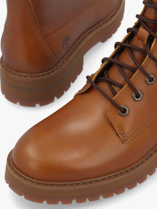 Timberland Women’s Britton Drive Brown Leather Ankle Boots