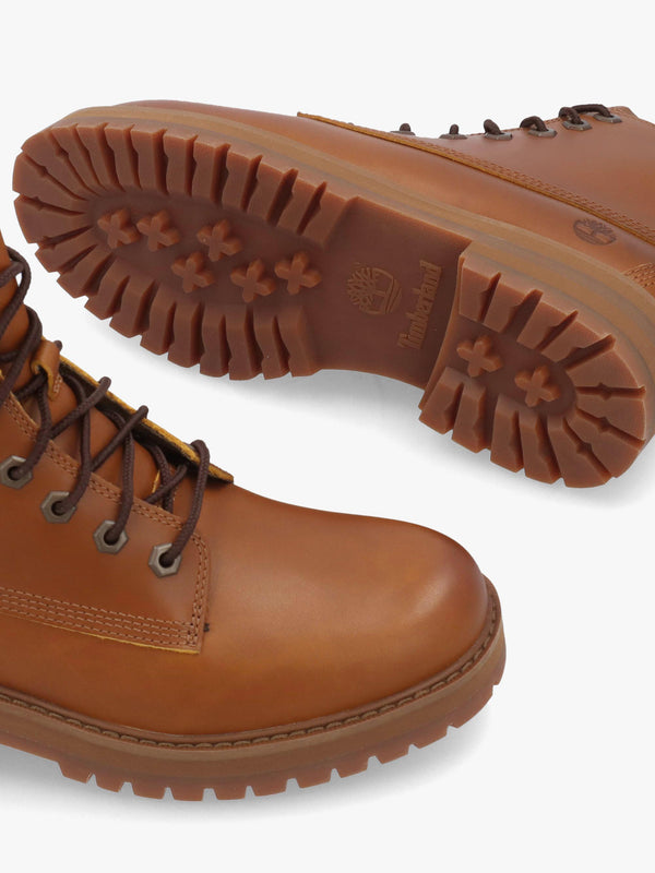 Timberland Women’s Britton Drive Brown Leather Ankle Boots