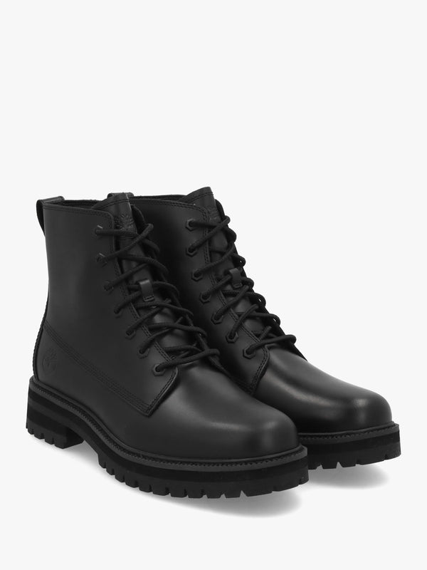 Timberland Men's Britton Drive Black Full Grain Leather Ankle Boots