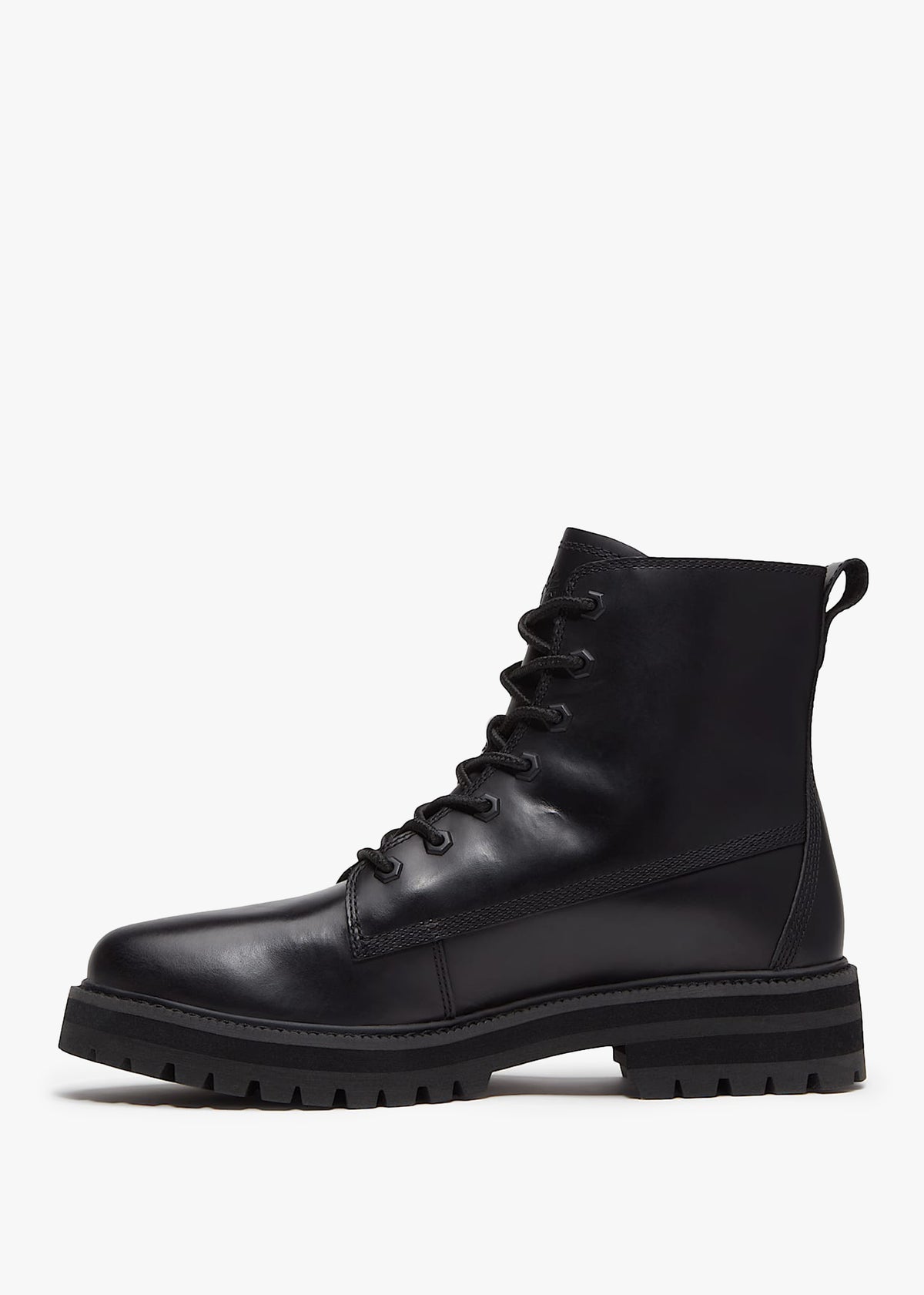 Timberland Men's Britton Drive Black Full Grain Leather Ankle Boots