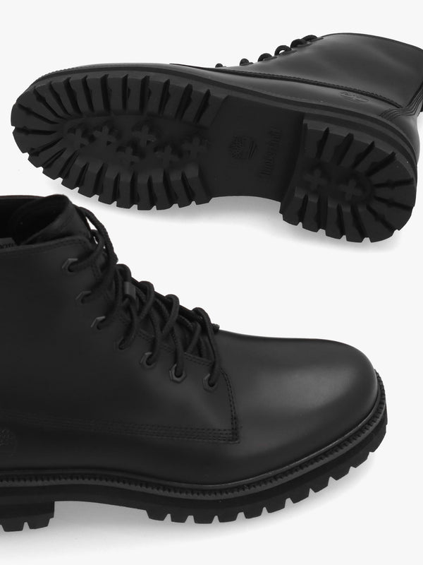 Timberland Men's Britton Drive Black Full Grain Leather Ankle Boots