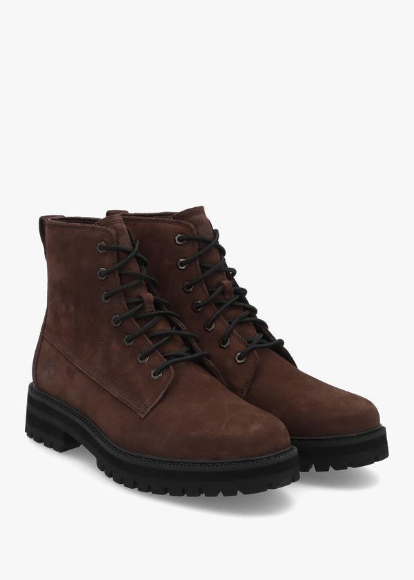 Timberland Men's Britton Drive Dark Brown Nubuck Ankle Boots