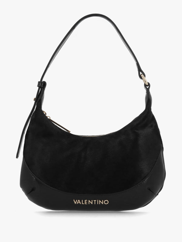 Valentino Bags Apolline Pony Hair Nero Hobo Bag