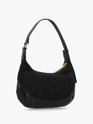 Valentino Apolline Pony Hair Nero Hobo Bag
