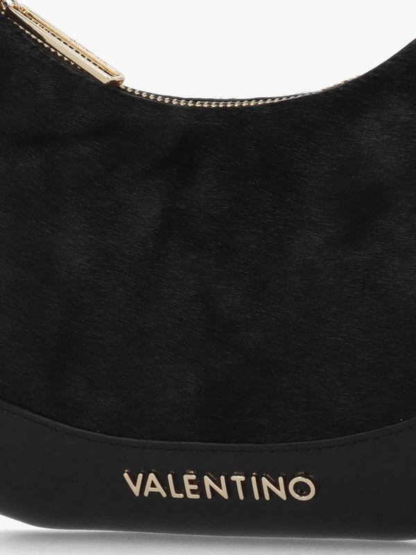 Valentino Bags Apolline Pony Hair Nero Hobo Bag