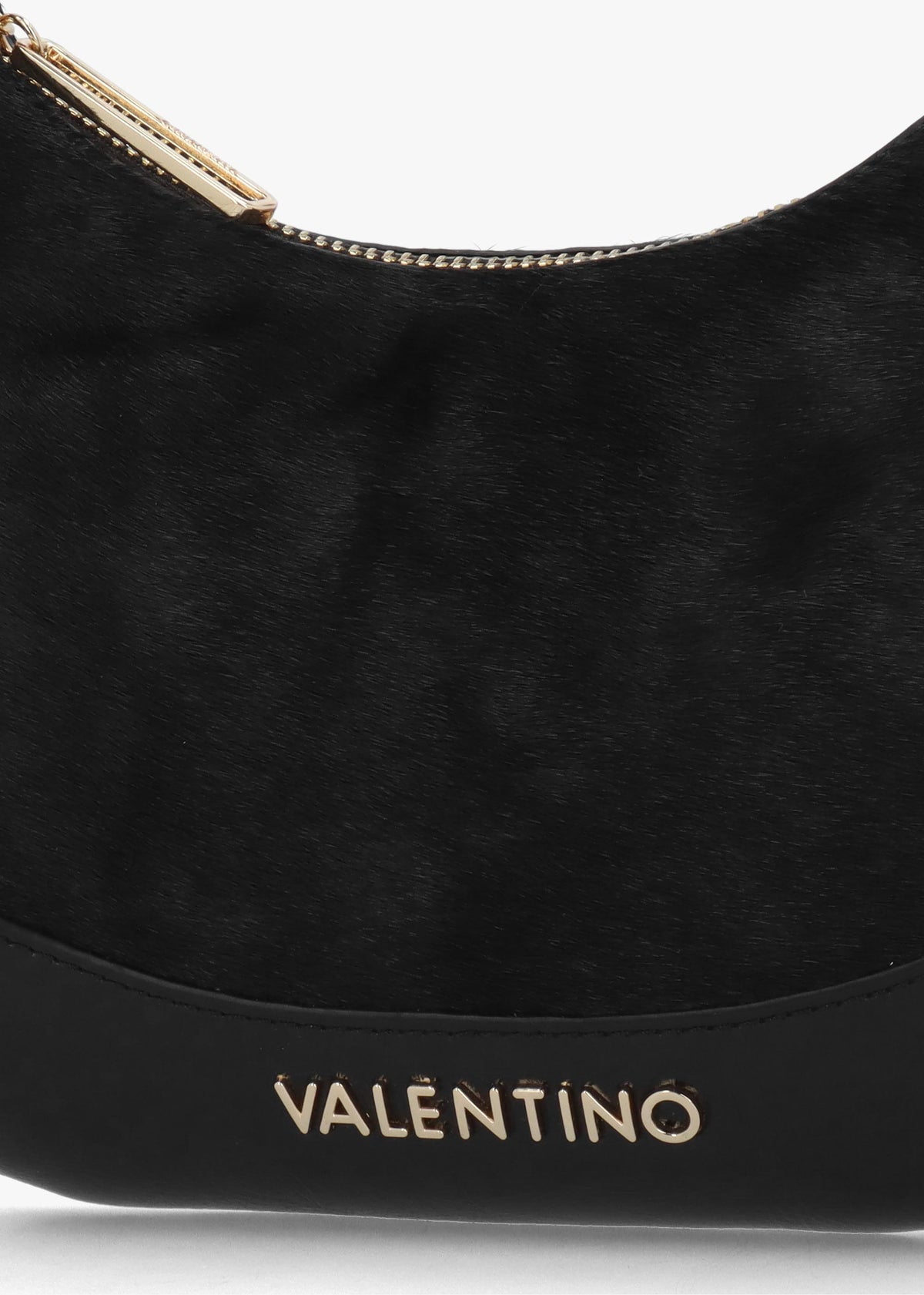 Valentino Bags Apolline Pony Hair Nero Hobo Bag