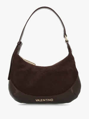 Valentino Bags Apolline Pony Hair Caffé Hobo Bag
