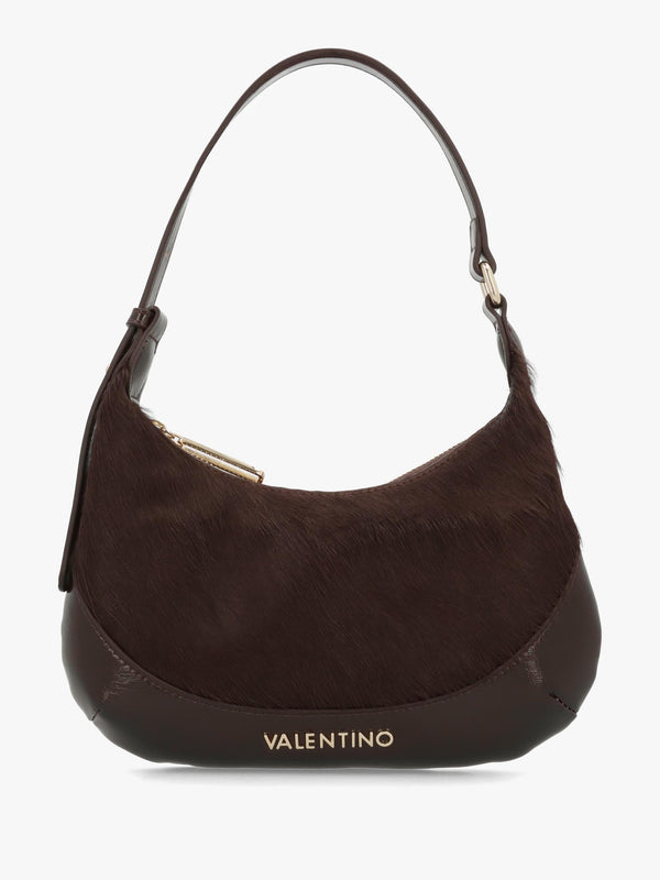 Valentino Bags Apolline Pony Hair Caffé Hobo Bag