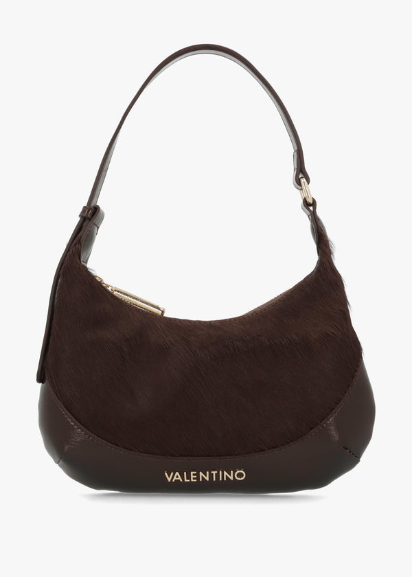 Valentino Bags Apolline Pony Hair Caffé Hobo Bag