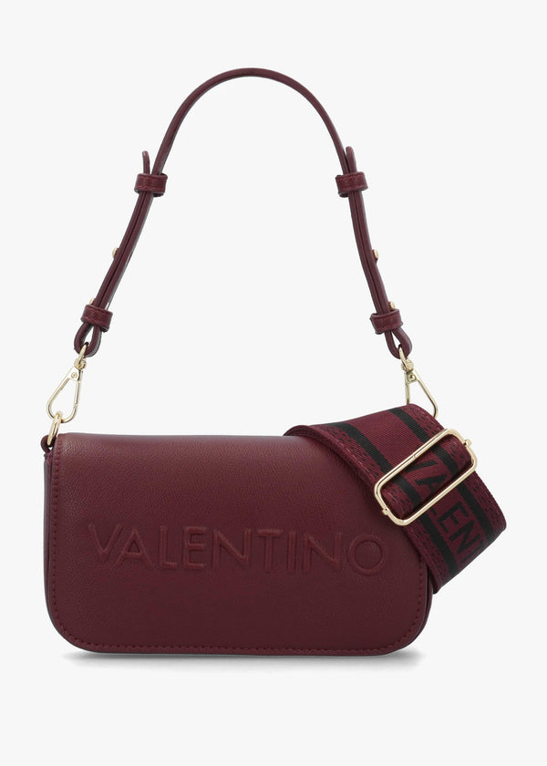 Bianka Relove Flapover Bordeux Cross-Body Bag