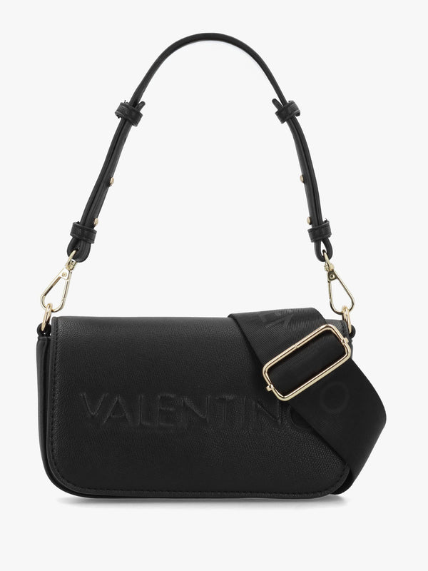 Valentino Bags Bianka Relove Flapover Nero Cross-Body Bag