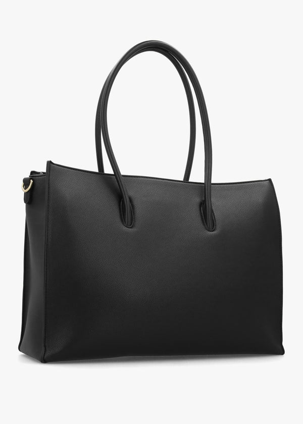 Valentino Bags Bianka Relove Nero Shopper Bag