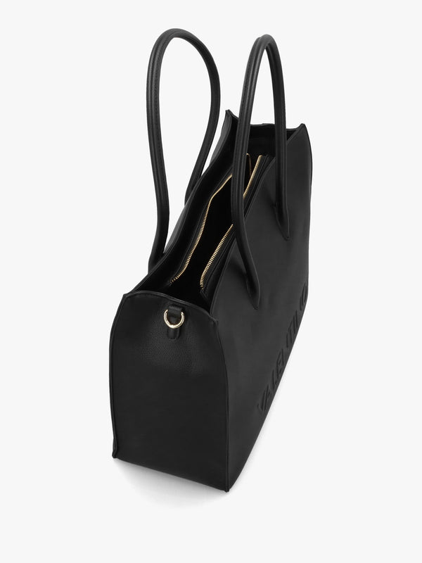 Valentino Bags Bianka Relove Nero Shopper Bag