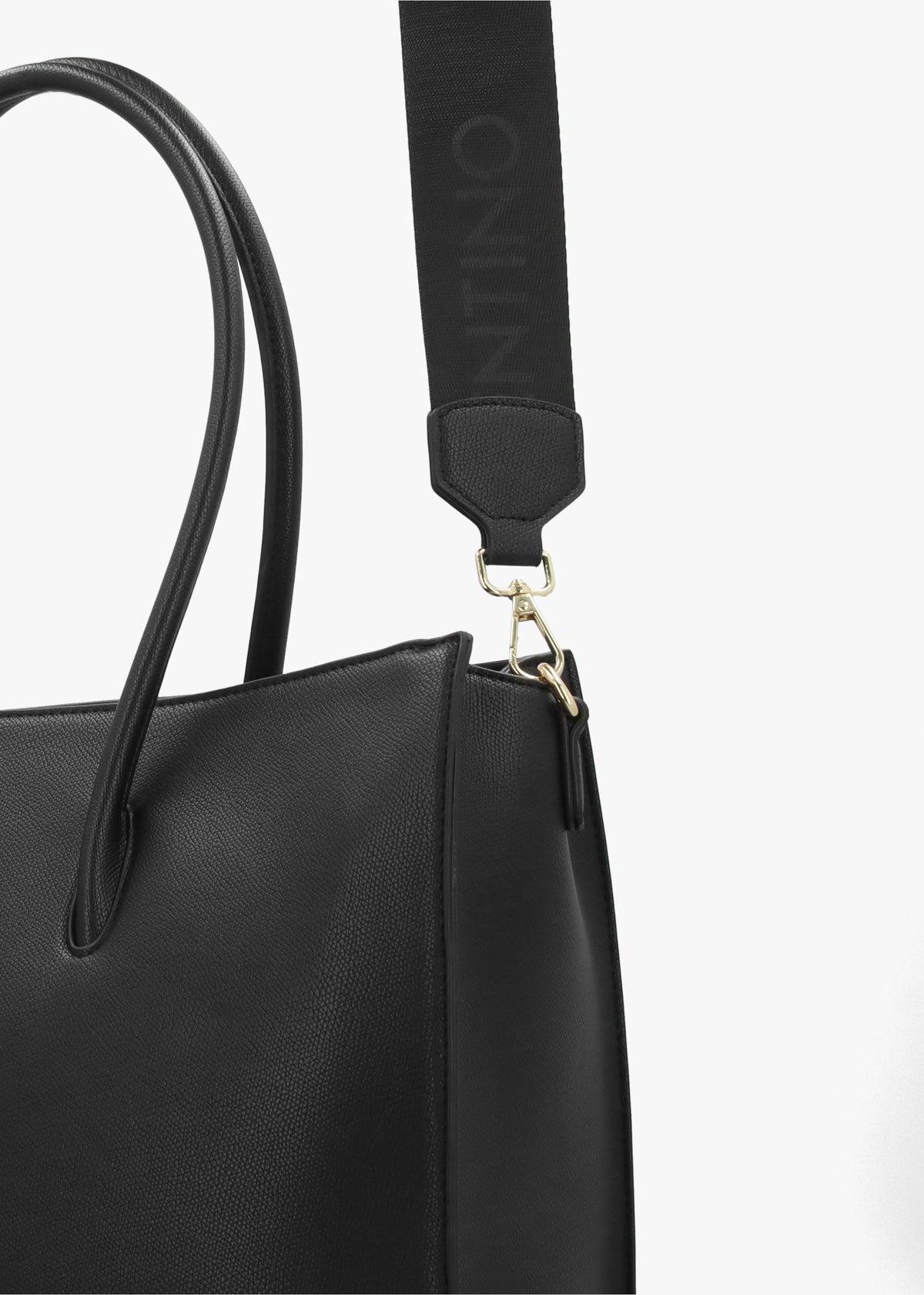 Valentino Bags Bianka Relove Nero Shopper Bag