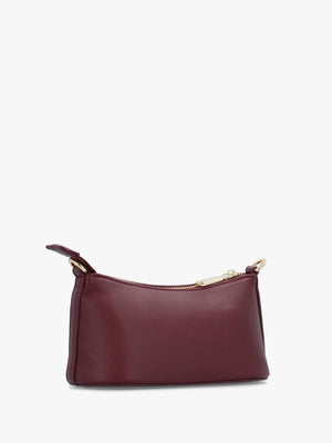 Valentino Bianka Relove Bordeaux Shoulder Bag