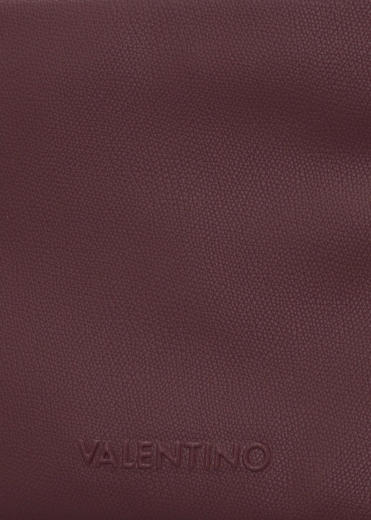 Valentino Bags Bianka Burgundy Soft Cosmetic Bag