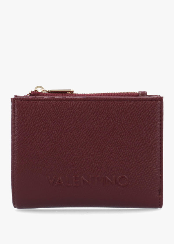 Valentino Bag Bianka Burgundy Wallet