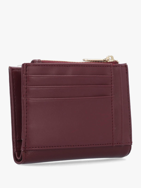 Valentino Bag Bianka Burgundy Wallet