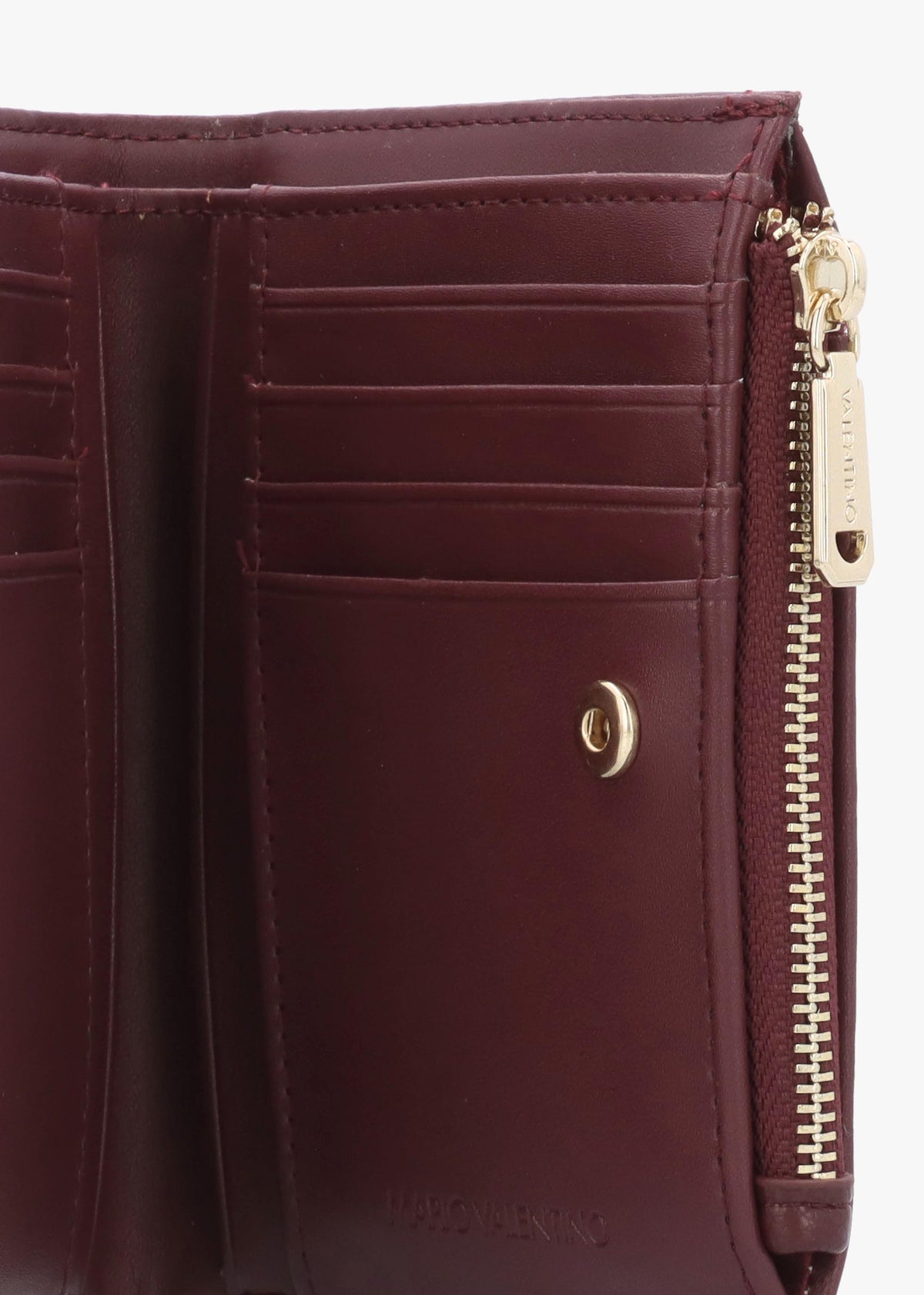 Valentino Bag Bianka Burgundy Wallet