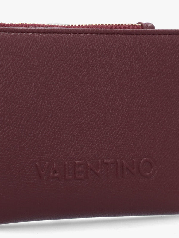 Valentino Bag Bianka Burgundy Wallet