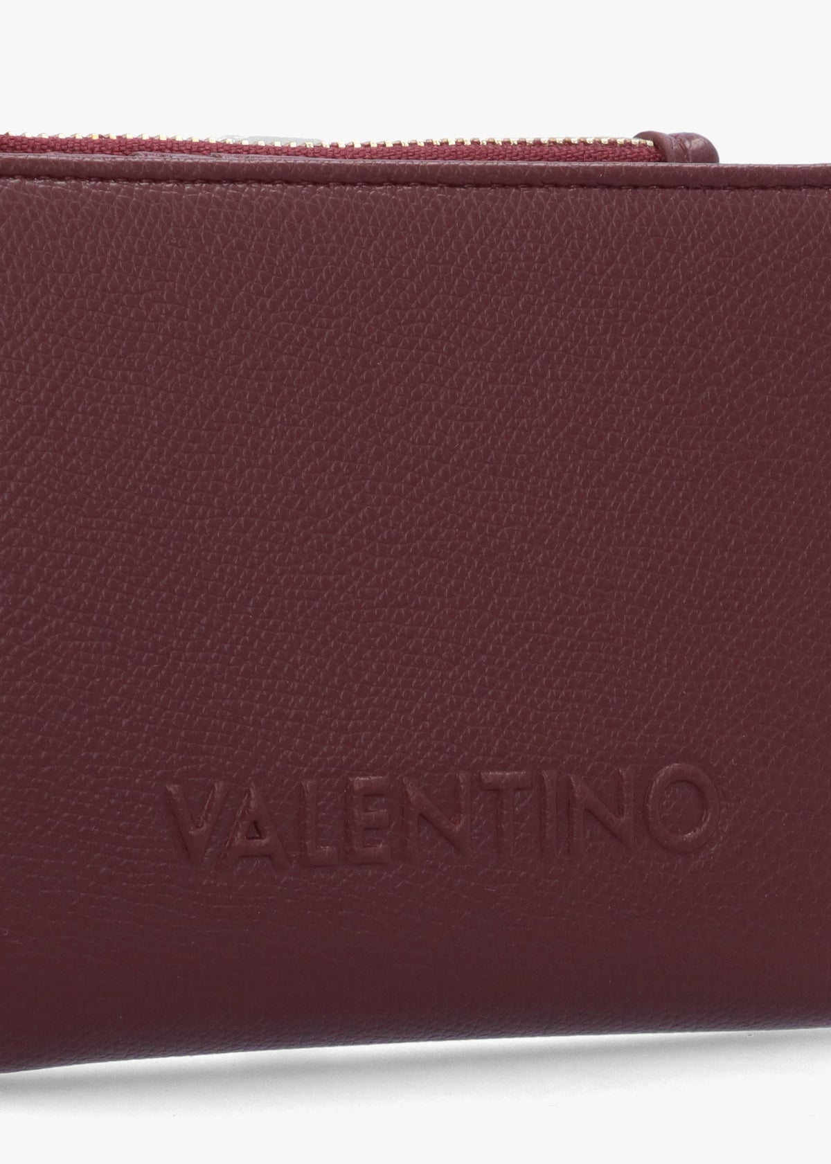 Valentino Bag Bianka Burgundy Wallet