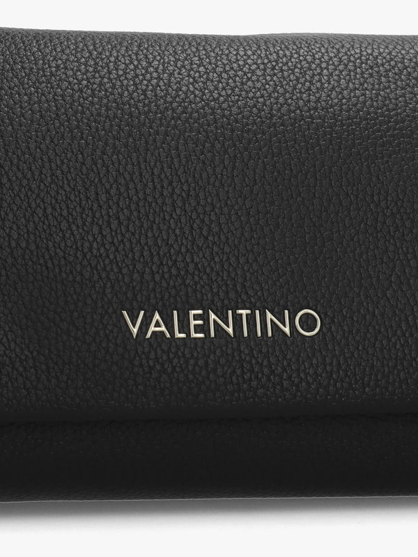 Valentino Bags Lena Flapover Nero Cross-Body Bag