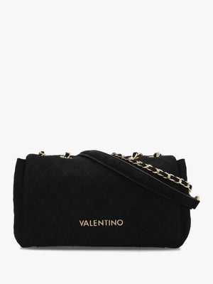 Valentino Bags Makena Nero Flapover Shoulder Bag
