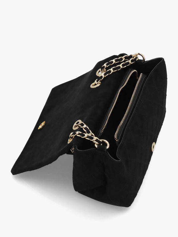 Valentino Bags Makena Nero Flapover Shoulder Bag