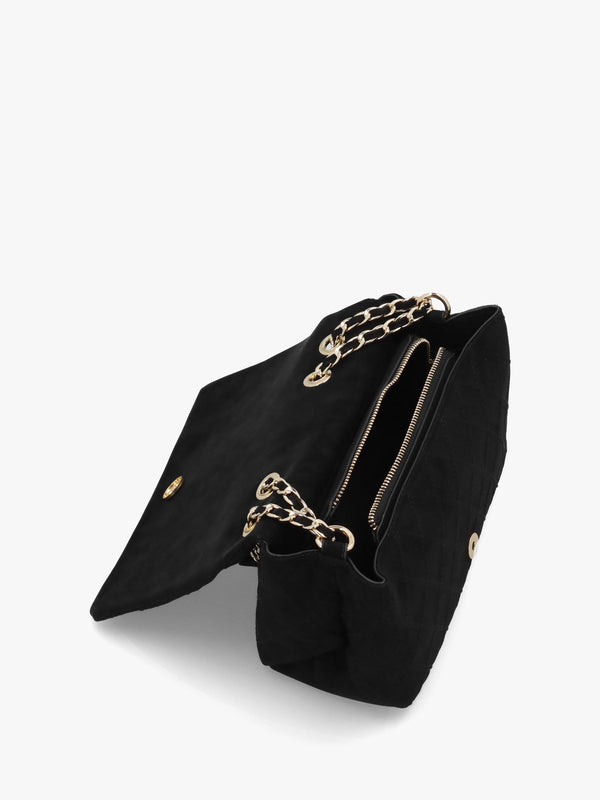 Valentino Makena Nero Flapover Shoulder Bag