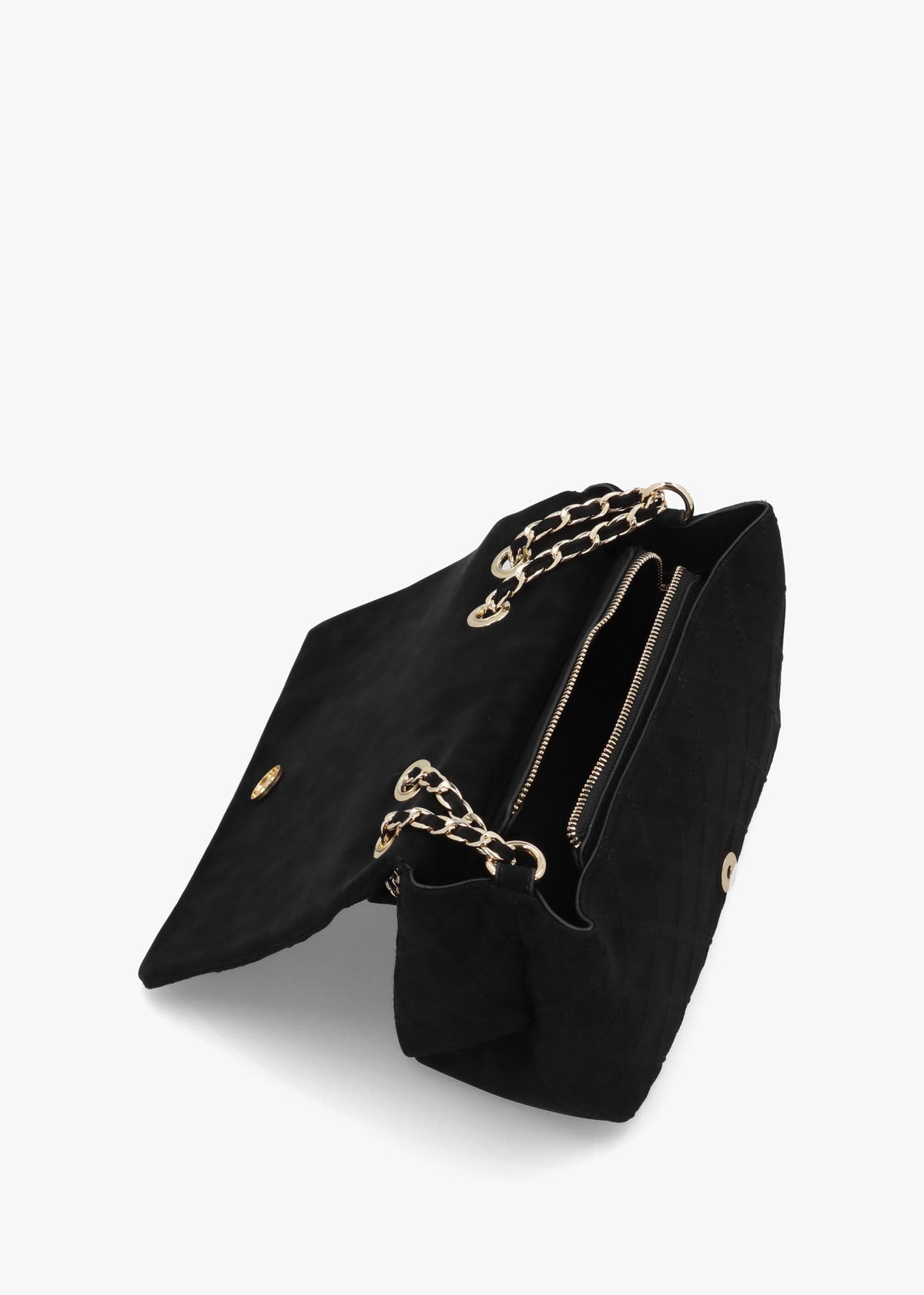 Valentino Makena Nero Flapover Shoulder Bag
