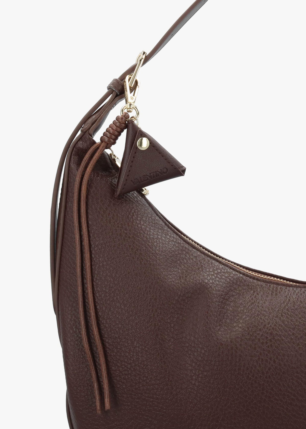 Valentino Bags Maury Brown Hobo Bag