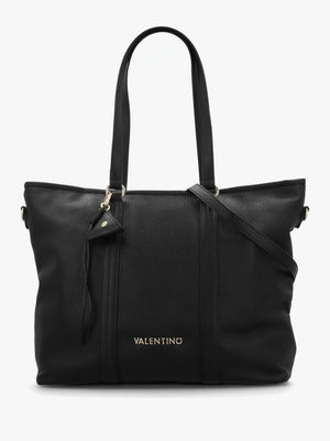 Valentino Bags Maury Black Shopper Shoulder Bag