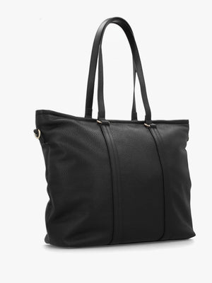 Valentino Bags Maury Black Shopper Shoulder Bag