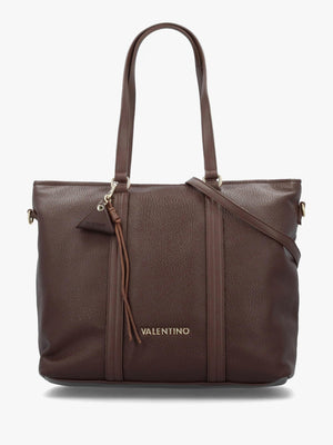 Valentino Bags Maury Brown Shopper Bag
