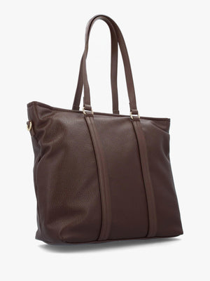 Valentino Bags Maury Brown Shopper Bag