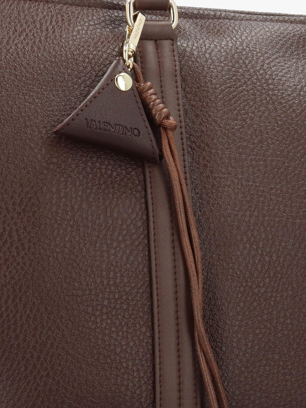 Valentino Bags Maury Brown Shopper Bag