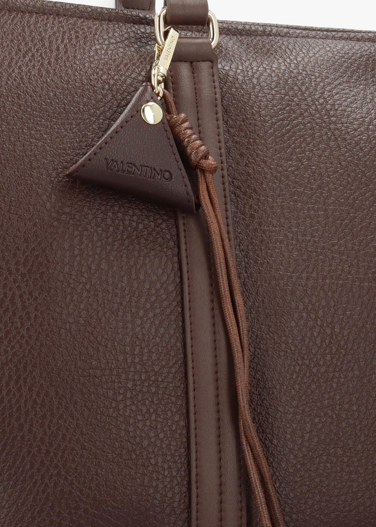 Valentino Bags Maury Brown Shopper Bag