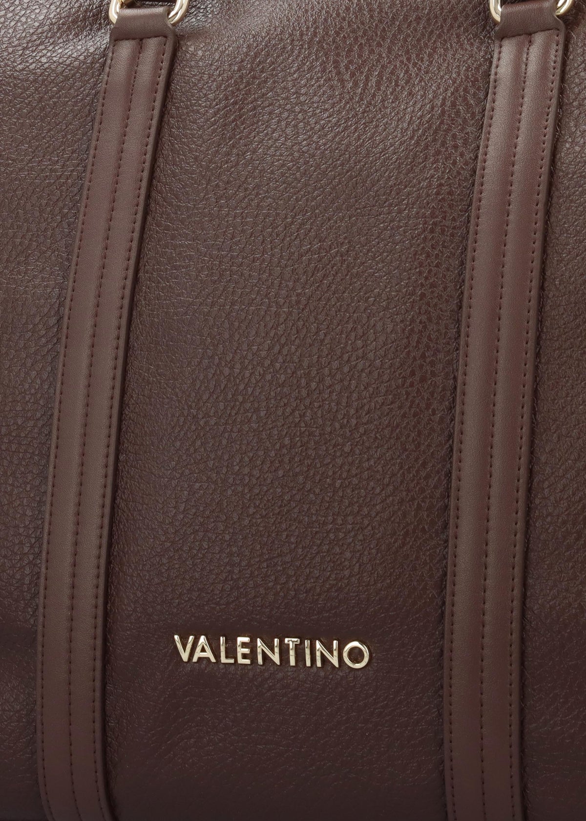 Valentino Bags Maury Brown Shopper Bag