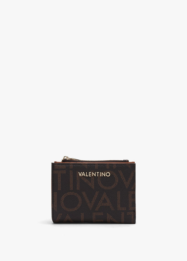 Valentino Regina Brown Monogram Wallet