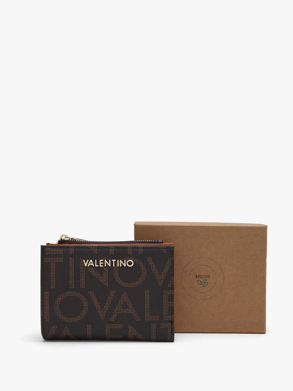 Valentino Regina Brown Monogram Wallet