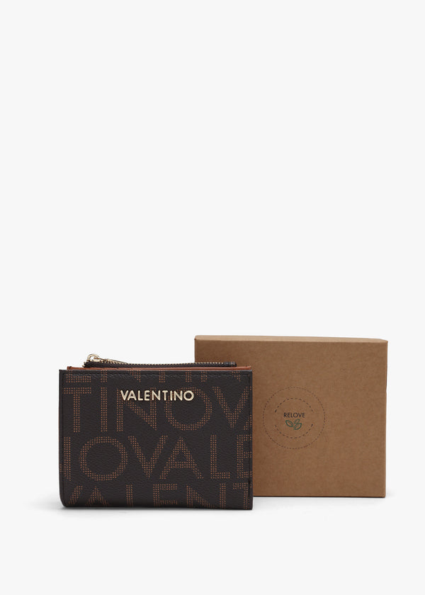 Valentino Regina Brown Monogram Wallet