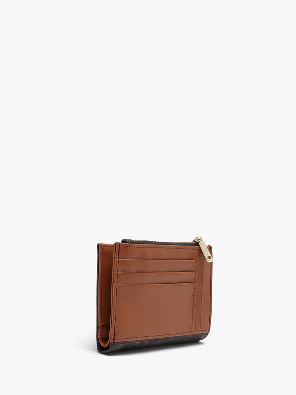 Valentino Regina Brown Monogram Wallet