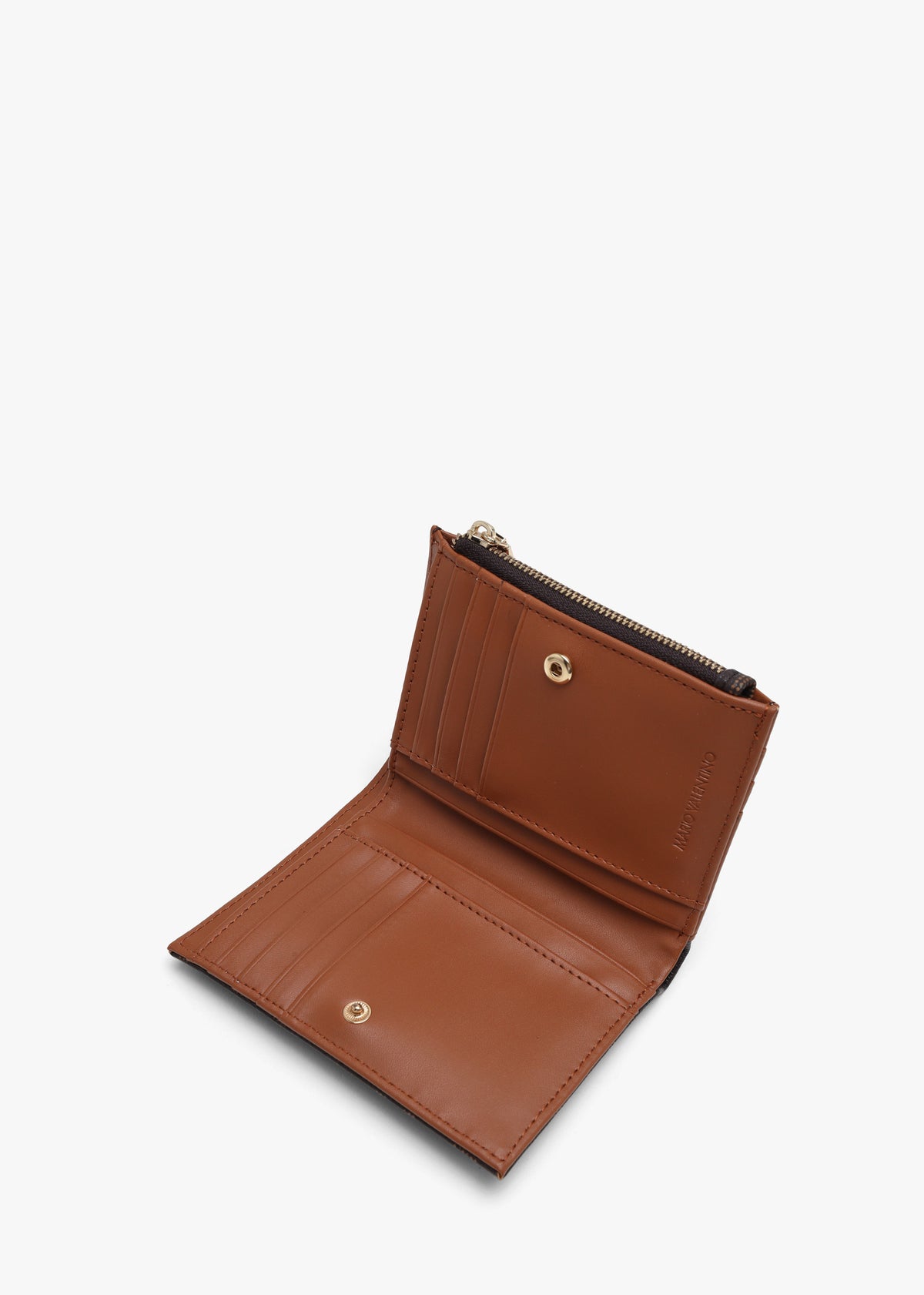 Valentino Regina Brown Monogram Wallet