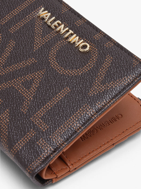 Valentino Regina Brown Monogram Wallet