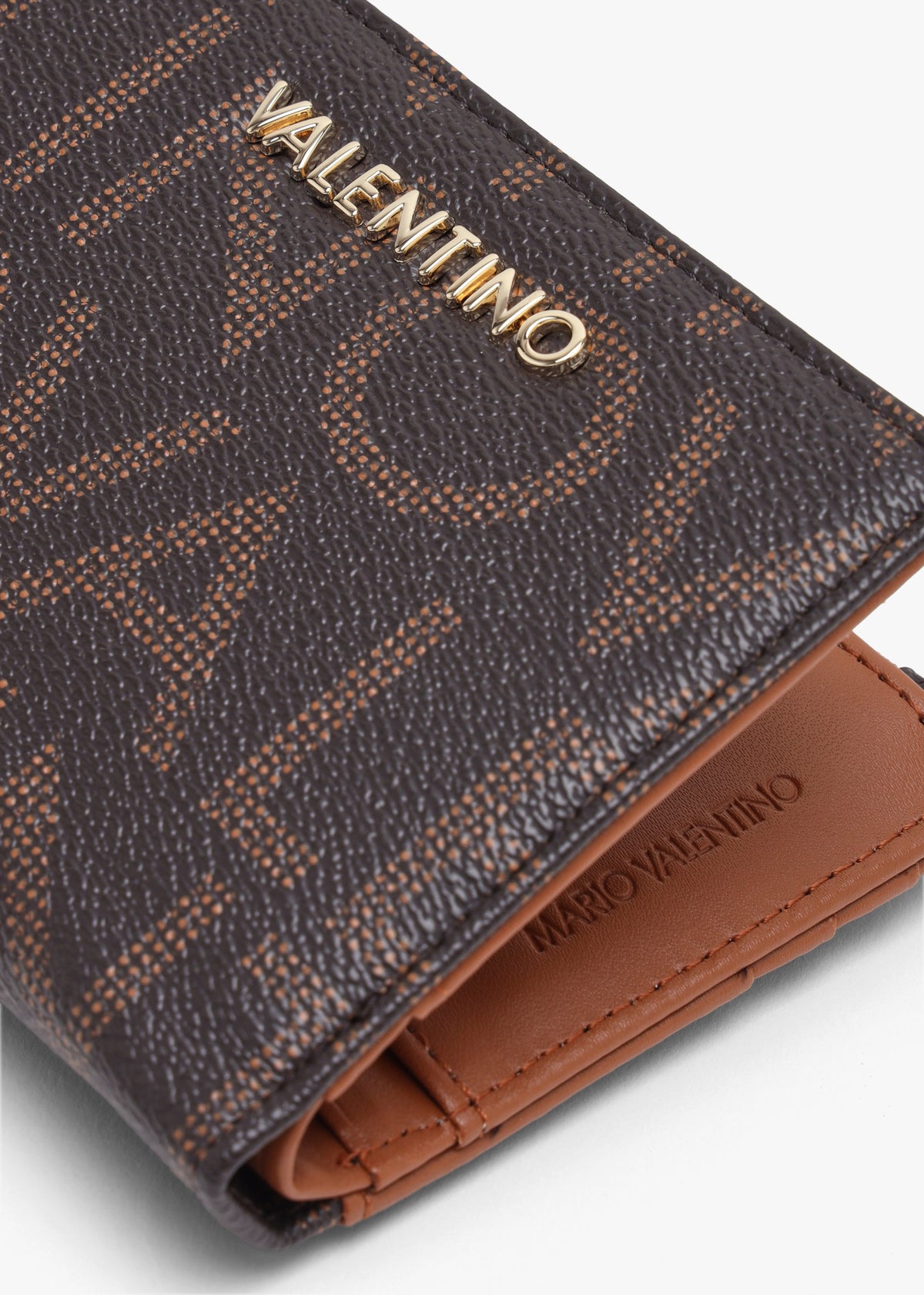 Valentino Regina Brown Monogram Wallet