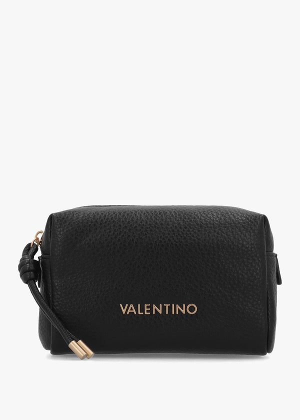 Valentino Bags Saphira Relove Soft Nero Cosmetic Case